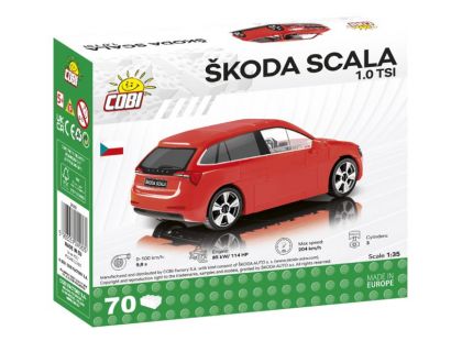 Cobi 24582 Škoda Scala 1.0 TSI 70 dílků