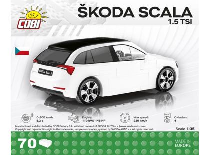Cobi 24583 Škoda Scala 1.5 TSI 70 dílků