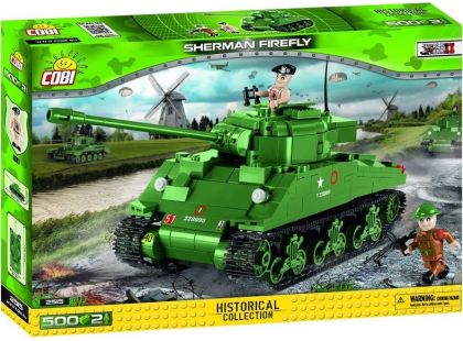 Cobi 2515 Malá armáda II. světová válka Sherman Firefly