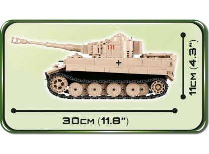 Cobi 2519 Malá armáda II. světová válka Tiger I nr 131