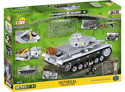 Cobi 2523 Malá armáda II. světová válka Panzer III Ausf E