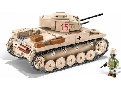 Cobi 2527 Malá armáda II. světová válka SD.KFZ.121 Panzer II Ausf. F