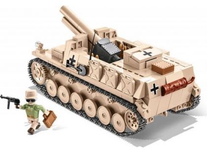 Cobi 2528 Malá armáda II. světová válka sIG 33 auf Fahrgestell Panzerkampfwagen II