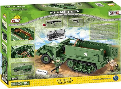 Cobi 2536 Malá armáda II. světová válka M3 Half-Track