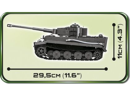 Cobi 2538 Malá armáda II. světová válka Panzer VI Tiger Ausf. E 800 dílků