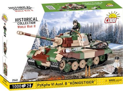 Cobi 2540 Malá armáda II. světová válka Panzer VI Tiger Ausf. B Konigstiger 1000 dílků