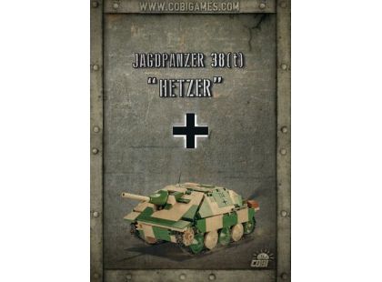 Cobi 2558 II. světová válka Jagdpanzer 38 Hetzer 555 dílků