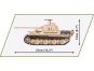 Cobi 2568 II. světová válka Panzer V Panther Pudel 840 dílků 3