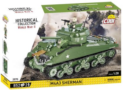 Cobi 2570 II. světová válka M4A3 Sherman