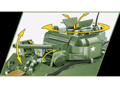 Cobi 2570 II. světová válka M4A3 Sherman