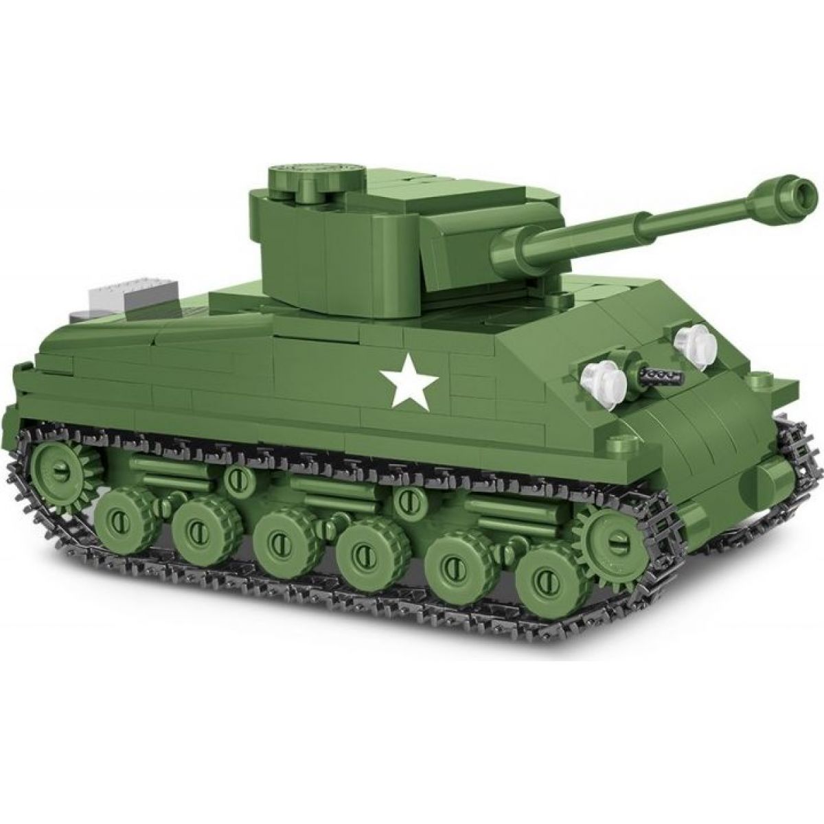 Cobi 2705 Malá armáda II. světová válka Sherman M4A3E8 Easy Eight 1 : 48