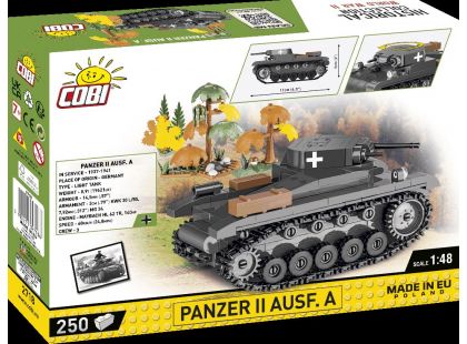 Cobi 2718 Lehký tank Panzer II Ausf. A 250 dílků
