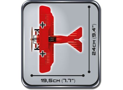 Cobi 2974 Malá armáda I. světová válka Fokker Dr. 1 - Poškozený obal 