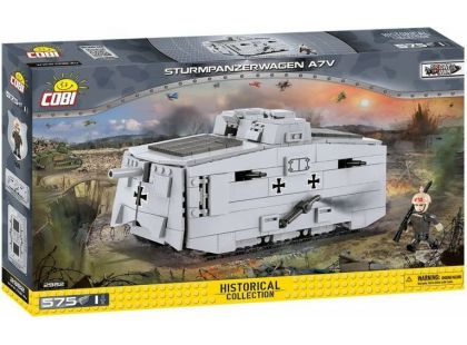 Cobi 2982 Malá armáda I.světová válka Great War Sturmpanzerwagen A7V - Poškozený obal