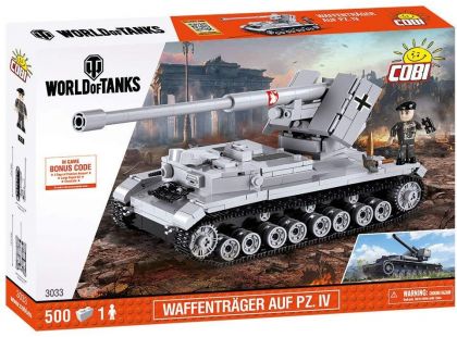 Cobi Malá armáda 3033 World of Tanks Waffentrager E 100