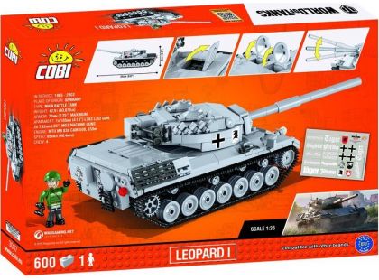 Cobi Malá armáda 3037 World of Tanks Leopard I