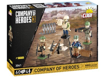 Cobi 3041 Company of Heroes Figurky s doplňky 60 dílků