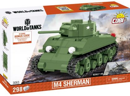 Cobi 3063 World of Tanks Sherman M4 1:48