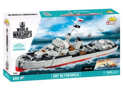 Cobi 3080 Malá armáda II. světová válka Wows Orp Blyskawica