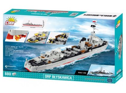 Cobi 3080 Malá armáda II. světová válka Wows Orp Blyskawica
