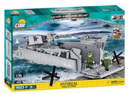 Cobi 4813 Malá armáda D-DAY LCVP Higgins Boat
