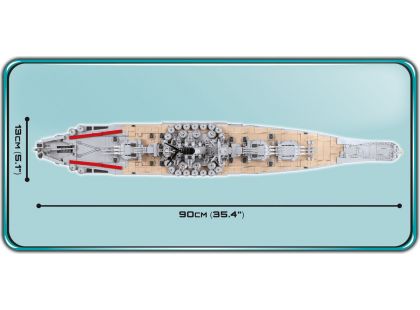 Cobi 4814 Malá armáda II. světová válka Bitevník Yamato
