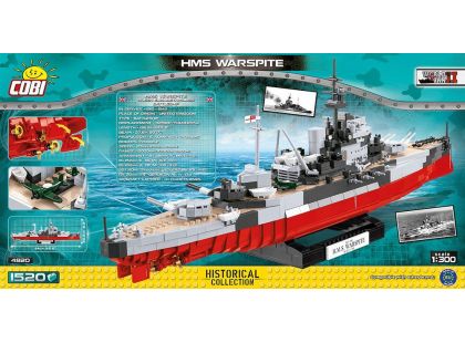 Cobi 4820 Malá armáda II. světová válka HMS Warspite 1:300