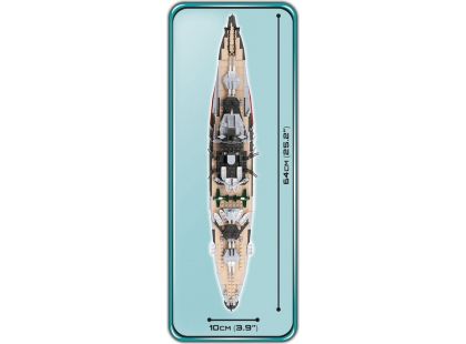 Cobi 4820 Malá armáda II. světová válka HMS Warspite 1:300
