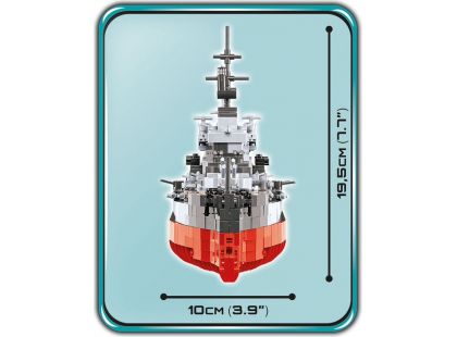 Cobi 4820 Malá armáda II. světová válka HMS Warspite 1:300