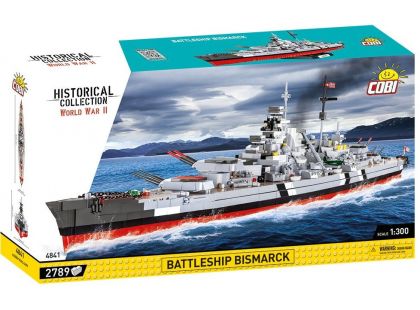 Cobi 4841 II. světová válka Battleship Bismarck