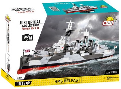 Cobi 4844 II. světová válka HMS Belfast IWM