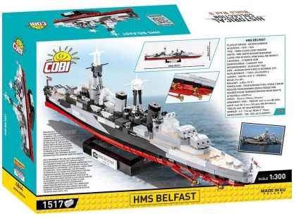 Cobi 4844 II. světová válka HMS Belfast IWM