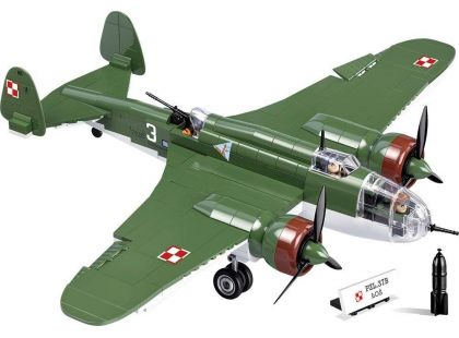 Cobi 5532 Malá armáda II. světová válka PZL P-37B LOS