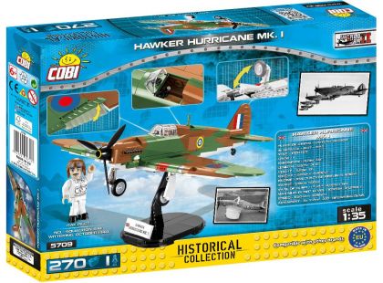 Cobi 5709 Malá armáda II. světová válka Hawker Hurricane MK I 270 k