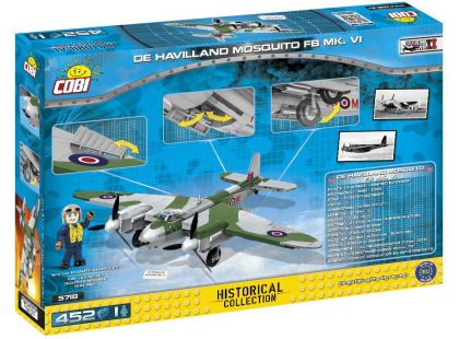 Cobi 5718 II. světová válka De Havilland Mosquito FB MK VI