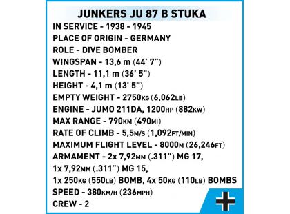 Cobi 5730 II. světová válka Junkers Ju 87 B Stuka