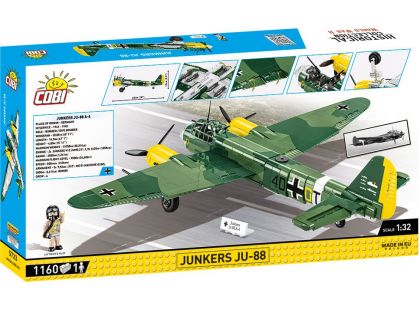 Cobi 5733 II. světová válka Junkers Ju-88 1160 dílků