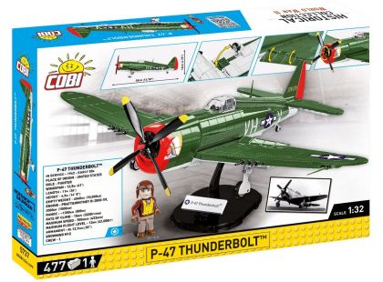 Cobi 5737 II. světová válka P-47 Thunderbolt