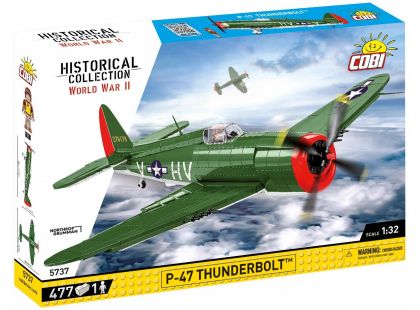Cobi 5737 II. světová válka P-47 Thunderbolt