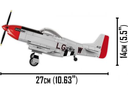 Cobi 5806 Top Gun P-51 Mustang 265 dílků