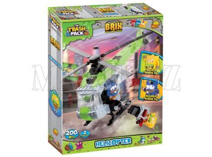 Cobi 6245 Trash Pack Vrtulník Smeťáků