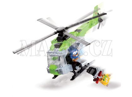 Cobi 6245 Trash Pack Vrtulník Smeťáků