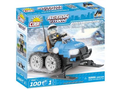 Cobi Action Town 1544 Policejní sněžný skútr