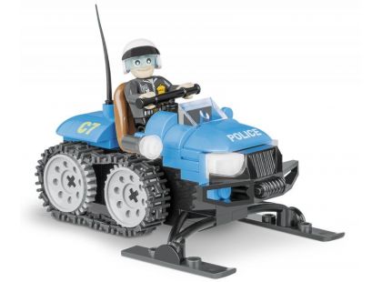 Cobi Action Town 1544 Policejní sněžný skútr