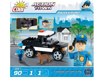 Cobi Action Town 1572 Policie K-9 Unit