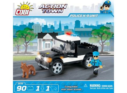 Cobi Action Town 1572 Policie K-9 Unit