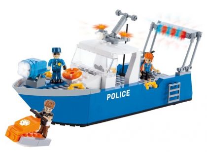Cobi Action Town 1577 Policejní loď