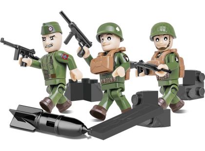 Cobi Malá armáda 2033 Tři figurky s doplňky Americká letecká divize