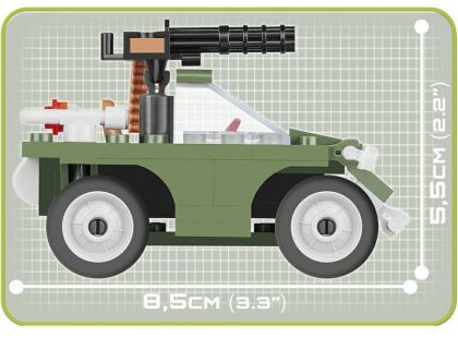 Cobi Malá armáda 2155 Vojenské vozidlo