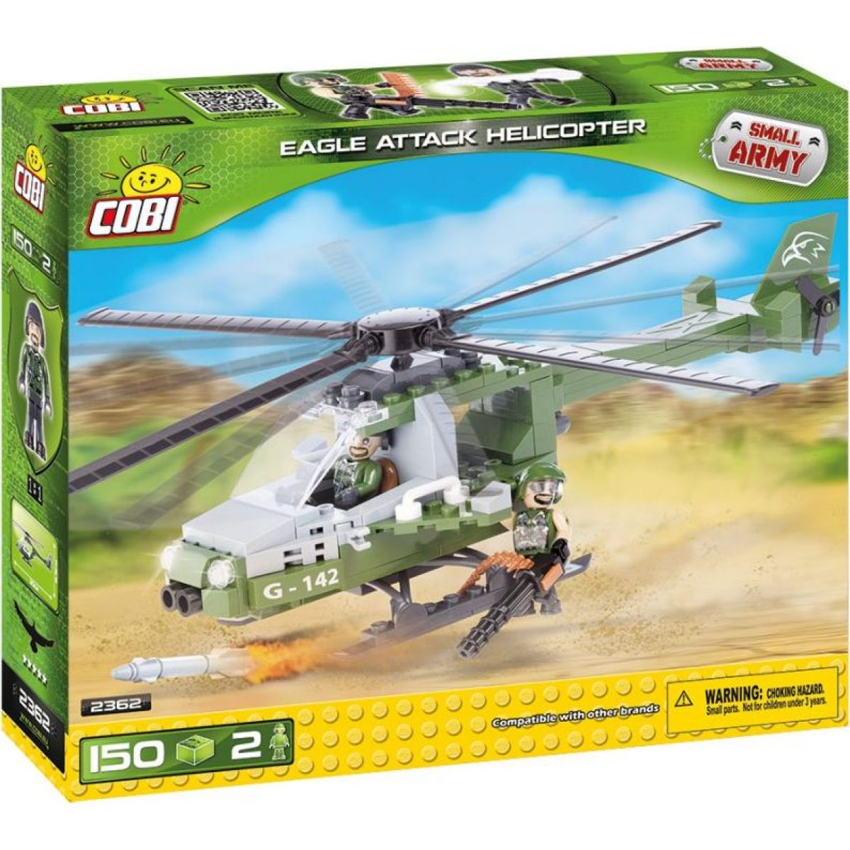 Cobi Malá armáda 2362 Eagle útočná helikoptéra